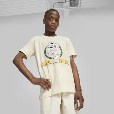 PUMA SUPER PUMA BIG KIDS' GRAPHIC T-SHIRT I