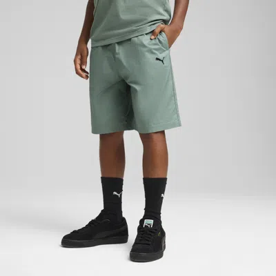 PUMA SUPER PUMA BIG KIDS' WOVEN SHORTS