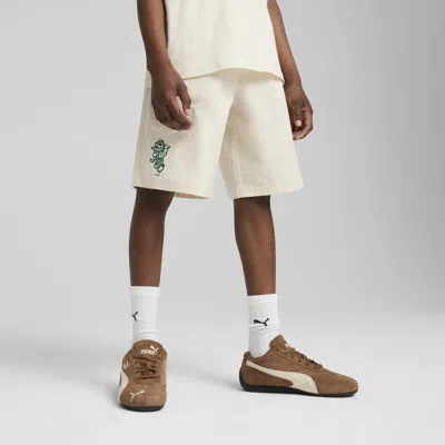 PUMA SUPER PUMA BIG KIDS' WOVEN SHORTS