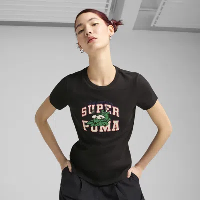 PUMA SUPER PUMA GRAPHICS WOMEN'S T-SHIRT