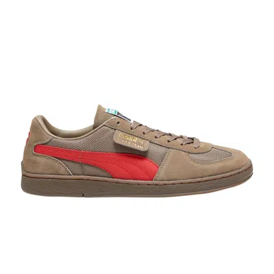 PUMA SUPER TEAM OG 'TOTALLY TAUPE RED'