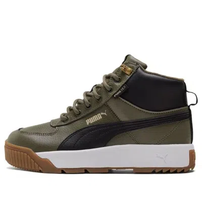 PUMA PUMA Tarrenz SB Breathable Stay Warm Non-Slip Mid Tops Casual Skateboarding Shoes Unisex Green
