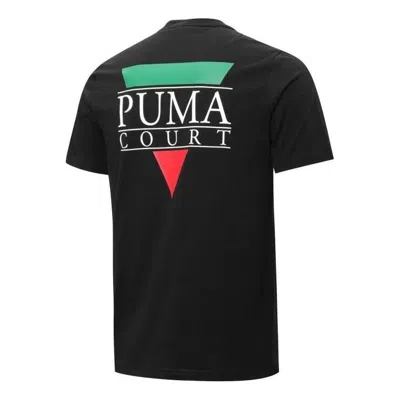 PUMA PUMA Tennis Club Graphic Tee 'Black'