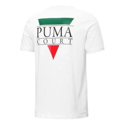PUMA PUMA Tennis Club Graphic Tee 'White'