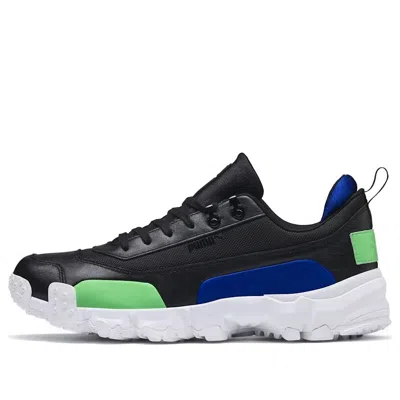 PUMA PUMA Trailfox Leather Black Green Blue