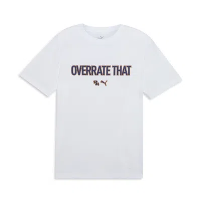 PUMA TYRESE HALIBURTON OVERRATE THAT MEN'S T-SHIRT