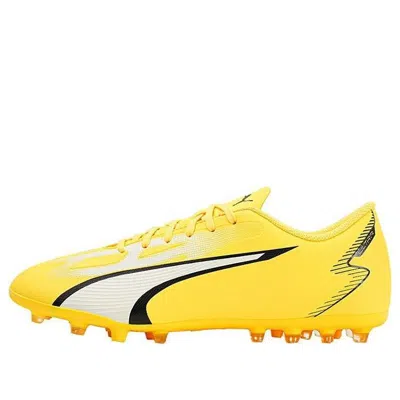 PUMA PUMA Ultra Play MG Football Boots 'Yellow White'