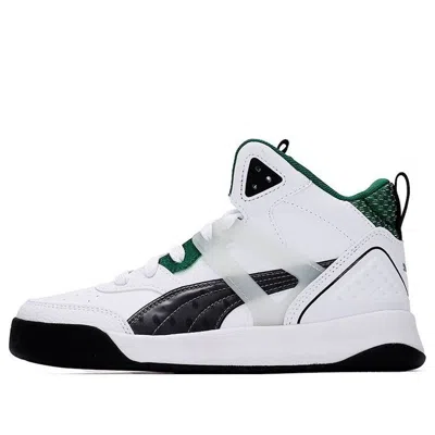 PUMA PUMA Unisex Backcourt Mid Cyber Week Sneakers White/Green