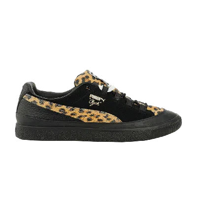 PUMA VOLCOM X BILLY'S X CLYDE RT 'LEOPARD PRINT - BLACK'