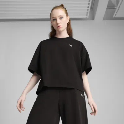 PUMA WARDROBE ESSENTIALS WOMEN'S RELAXED HEAVY T-SHIRT