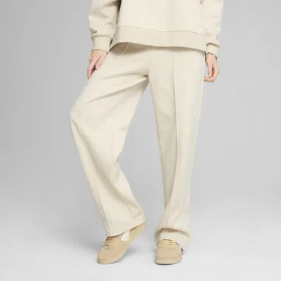 PUMA WARDROBE ESSENTIALS WOMEN'S STRAIGHT PINTUCK PANTS