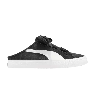 PUMA WMNS BARI MULE RIBBON 'BLACK WHITE'