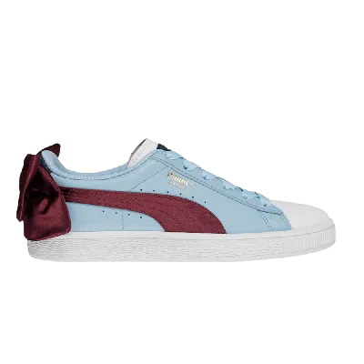 PUMA PUMA WMNS BASKET 'BOW NEW SCHOOL - CERULEAN POMEGRANATE'