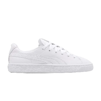 PUMA WMNS BASKET CRUSH EMBOSS 'WHITE'