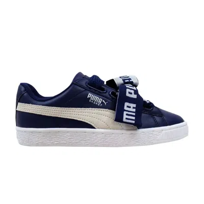 PUMA WMNS BASKET HEART DE 'BLUE DEPTHS'
