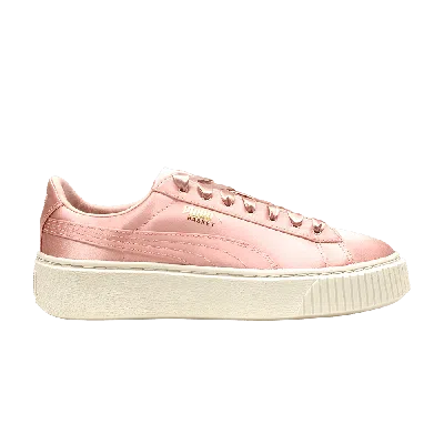 PUMA WMNS BASKET PLATFORM 'SATIN - PINK'