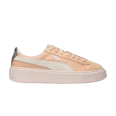 PUMA WMNS BASKET PLATFORM UP 'NATURAL VACHETTA'