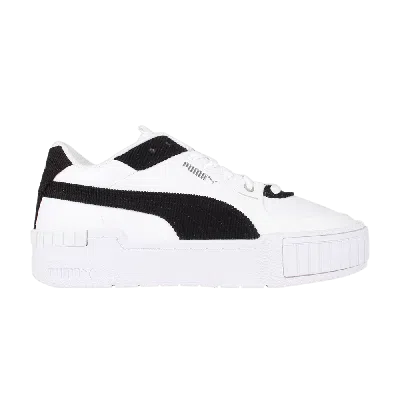 PUMA PUMA WMNS CALI SPORT CORDUROY 'WHITE BLACK'