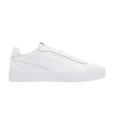 PUMA WMNS CARINA CREW 'WHITE SILVER'