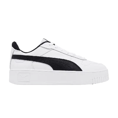 PUMA WMNS CARINA STREET 'WHITE BLACK'