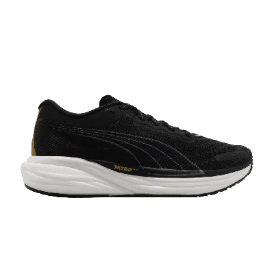 PUMA WMNS DEVIATE NITRO 2 'BLACK TEAM GOLD'