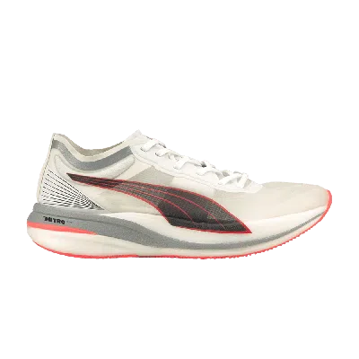 PUMA WMNS DEVIATE NITRO ELITE 'WHITE LAVA BLAST'