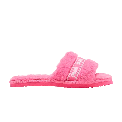 PUMA WMNS FLUFF SLIDE 'FLUO PINK'