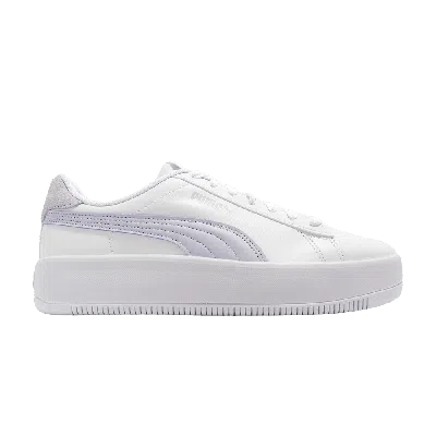 PUMA WMNS LILY PLATFORM LACED 'WHITE PURPLE HEATHER'
