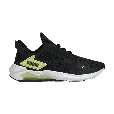 PUMA WMNS LQDCELL METHOD 'BLACK SOFT FLUO YELLOW'