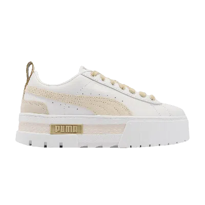 PUMA WMNS MAYZE LUXE 'WHITE PALE KHAKI'