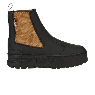 PUMA WMNS MAYZE POP CHELSEA BOOT 'BLACK TIGER'S EYE'