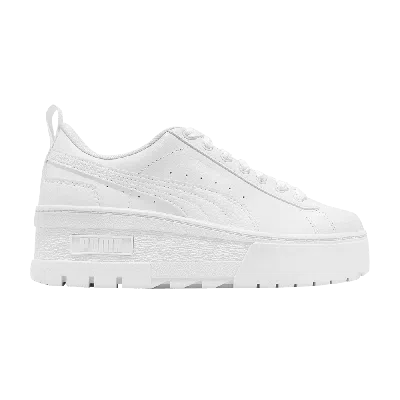 PUMA WMNS MAYZE WEDGE 'TRIPLE WHITE'