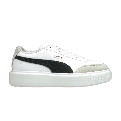 PUMA WMNS OSLO MAJA ARCHIVE 'WHITE BLACK'