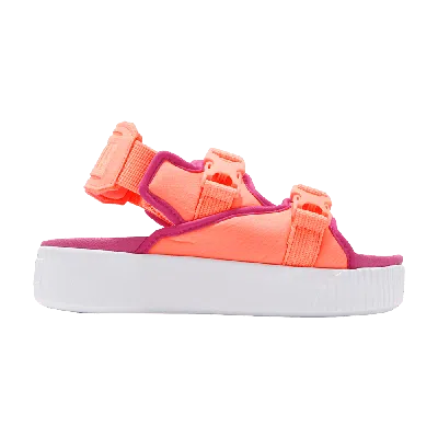 PUMA WMNS PLATFORM SLIDE YLM 19 'ORANGE'