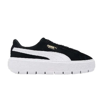 PUMA WMNS PLATFORM TRACE 'BLACK WHITE'