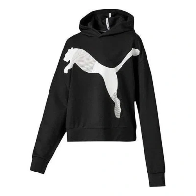PUMA (WMNS) PUMA Athletic Hoodie 'Black'