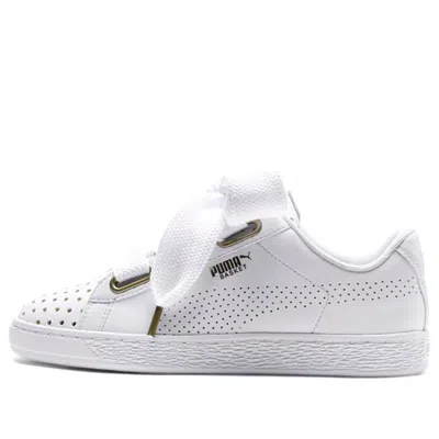 PUMA (WMNS) PUMA Basket Heart Ath Lux White