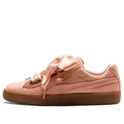 PUMA (WMNS) PUMA Basket Heart Corduroy 'Pink Brown'
