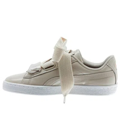 PUMA (WMNS) PUMA Basket Heart Patent 'Silver Grey'