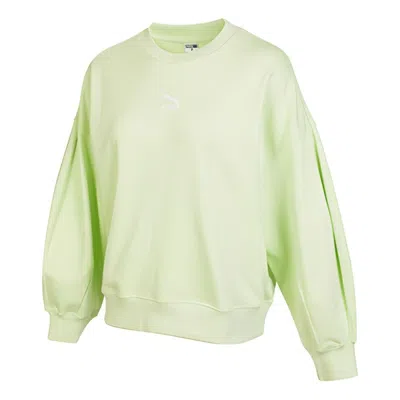 PUMA (WMNS) PUMA Better Classic Relaxed Crew 'Green'