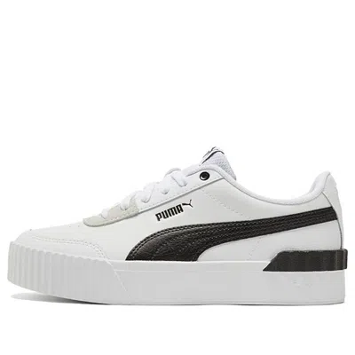 PUMA (WMNS) PUMA Carina Lift Shoes Black/White/Grey
