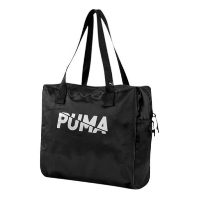 PUMA (WMNS) PUMA Core Base Large Shopper Bag 'Black White'