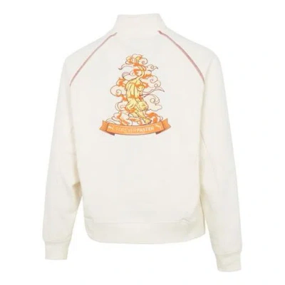 PUMA (WMNS) PUMA Das Cc Graphic Half-Zip Crew 'White'