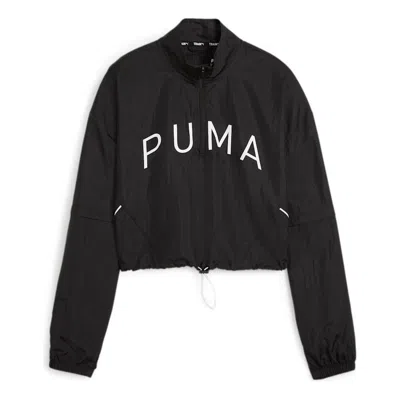PUMA (WMNS) PUMA FIT Move Woven Jacket 'Black'