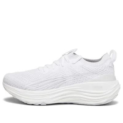 PUMA (WMNS) PUMA ForeverRun Nitro Knit 'White Feather Grey'
