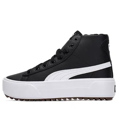 PUMA (WMNS) PUMA Kaia Mid 'Fur - Black'