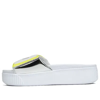 PUMA (WMNS) PUMA Platform Slide TZ 'White Silver'