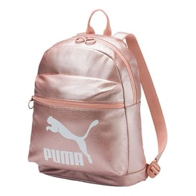 PUMA (WMNS) PUMA Prime Metallic Backpack 'Pink White'