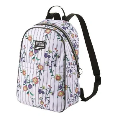 PUMA (WMNS) PUMA Prime Time Festival Backpack 'White Black Purple'