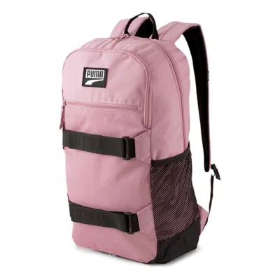 PUMA (WMNS) PUMA RUCKSACK DECK BACKPACK 'PINK BLACK'